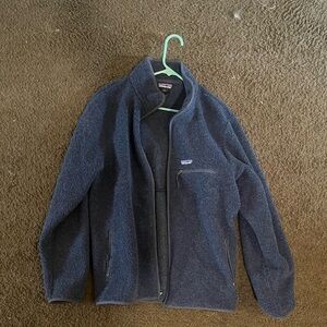 Patagonia Men’s Navy Full-Zip Fleece Jacket